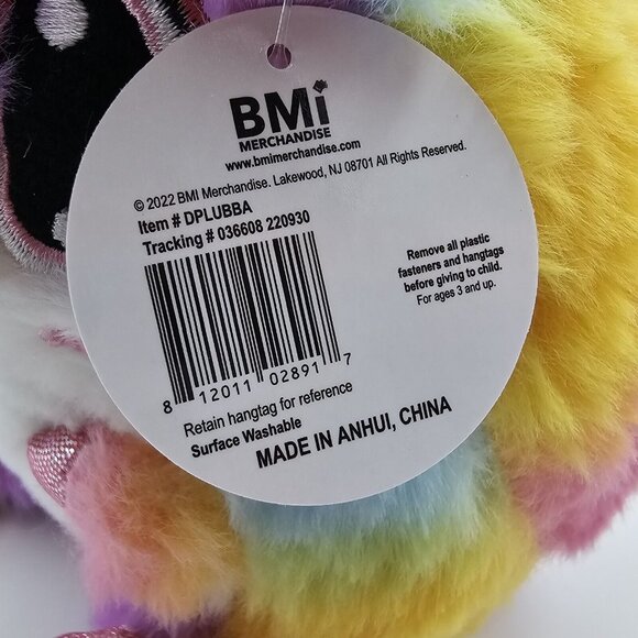 BMI Butter Balls Rainbow Sherbet Hamster Plush Sparkle Paws Stuffed Animal 5.5in - Picture 10 of 11